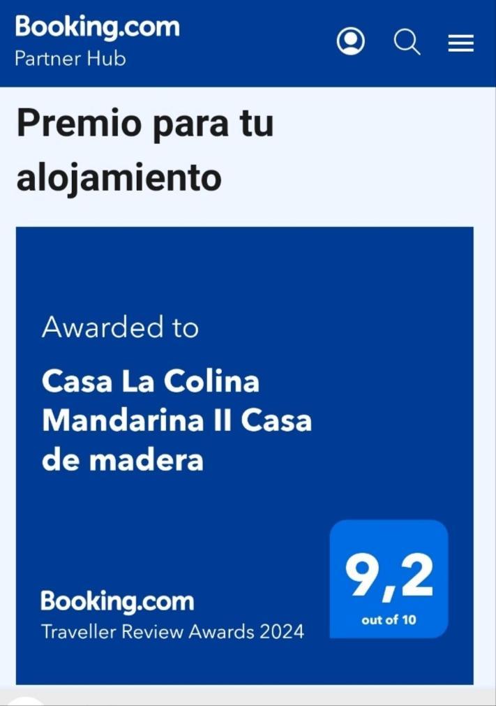 TahalCasa La Colina Mandarina II Casa De Madera别墅 外观 照片