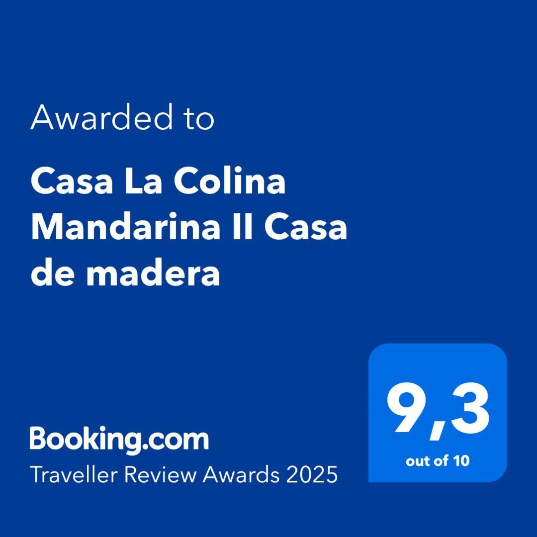 TahalCasa La Colina Mandarina II Casa De Madera别墅 外观 照片